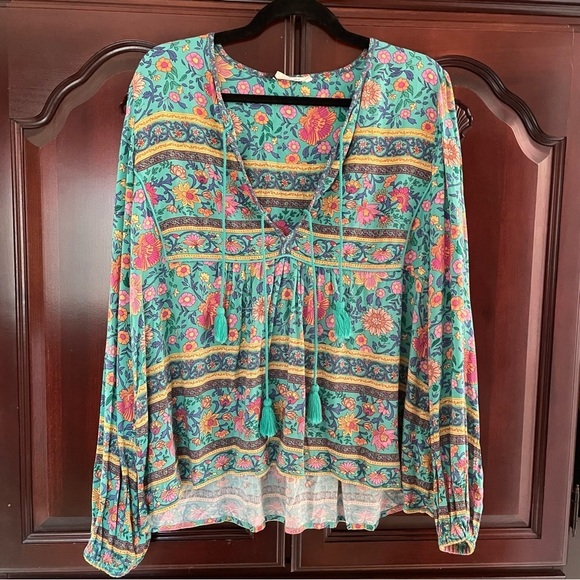 Spell Folk Town Blouse in size XXL - Picture 4 of 14